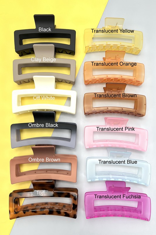 EXTRA LARGE HAIR CLAW CLIPS | 40H437