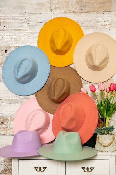 A VINTAGE PLAIN FEDORA HAT | 40HW012 – JOSSLYN COMPANY
