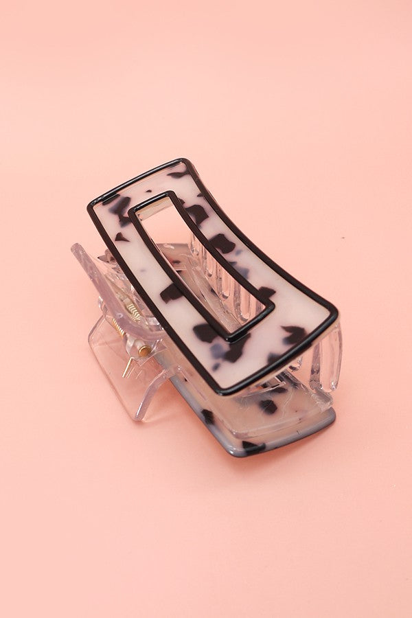 DESIGNER INSPIRED BOLD EDGE HAIR CLAW CLIP | 40H395