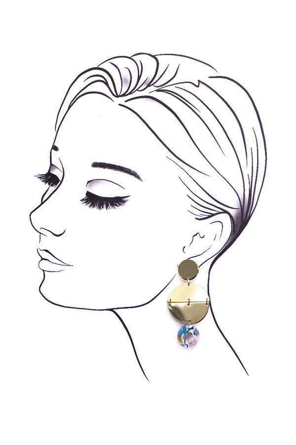 FULL CIRCLE MIX EARRINGS | 31E21352