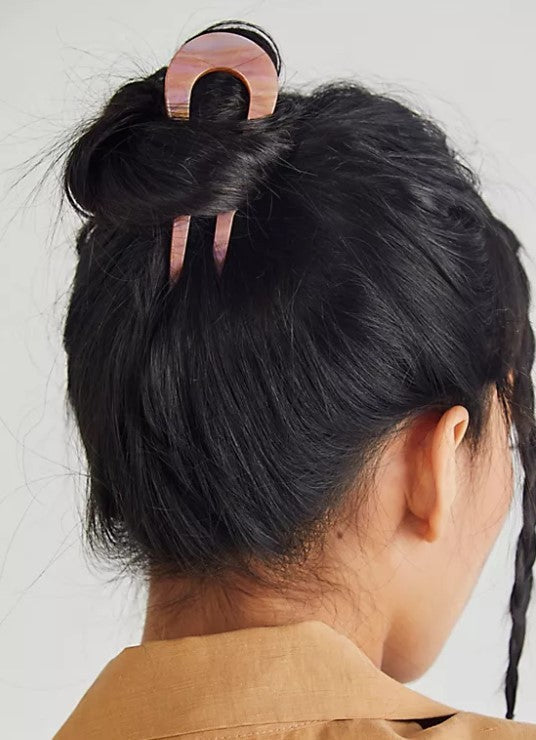 CHIGNON FRENCH TWIST HAIR CLIP PIN | 40H100