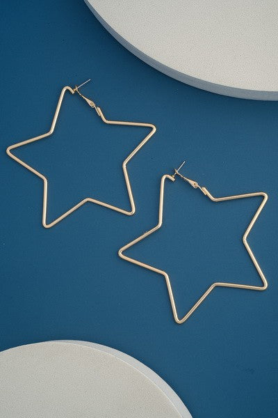 STAR HOOP OVERSIZED | 470313221