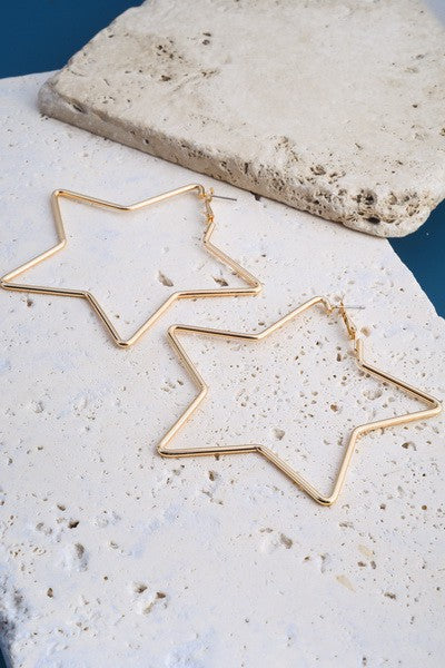 STAR HOOP OVERSIZED | 470313221