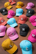 WASHED SHERPA INITIAL BASEBALL CAP 40HW705