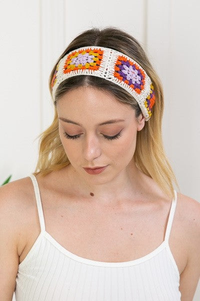 CROCHET SOFT HEADBAND HAIR BAND | 40HS020