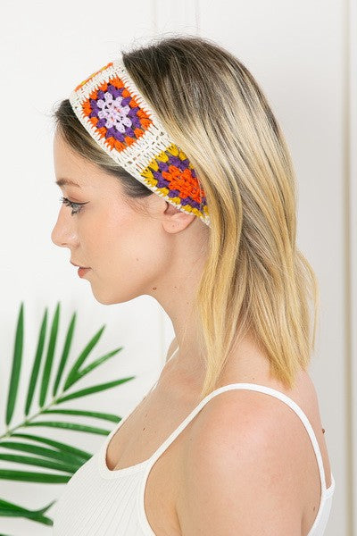 CROCHET SOFT HEADBAND HAIR BAND | 40HS020