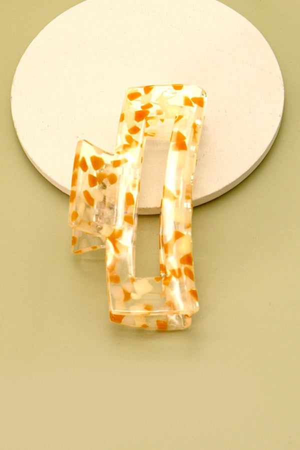 SPLASH SPLATTER MIX COLOR HAIR CLAW CLIPS | 40H425