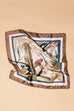 PRETTY PRINT SILKY FEEL BANDANA SCARF | 21SC383