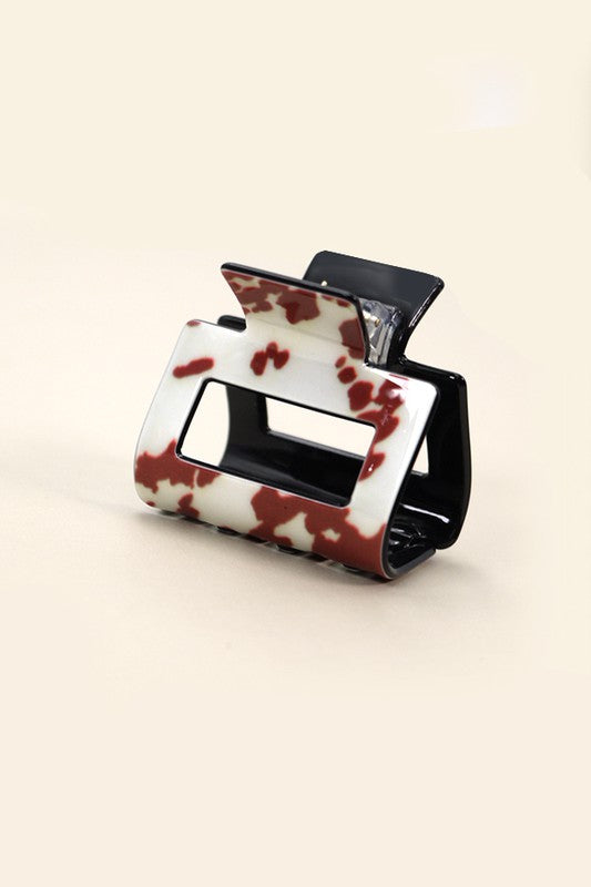 TRENDY PREMIUM HAIR CLAW CLIP - SMILEY, FLOWER, CHERRY, COW, BUTTERFLY | 40H479