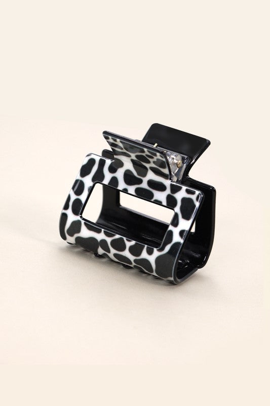 TRENDY PREMIUM HAIR CLAW CLIP - SMILEY, FLOWER, CHERRY, COW, BUTTERFLY | 40H479