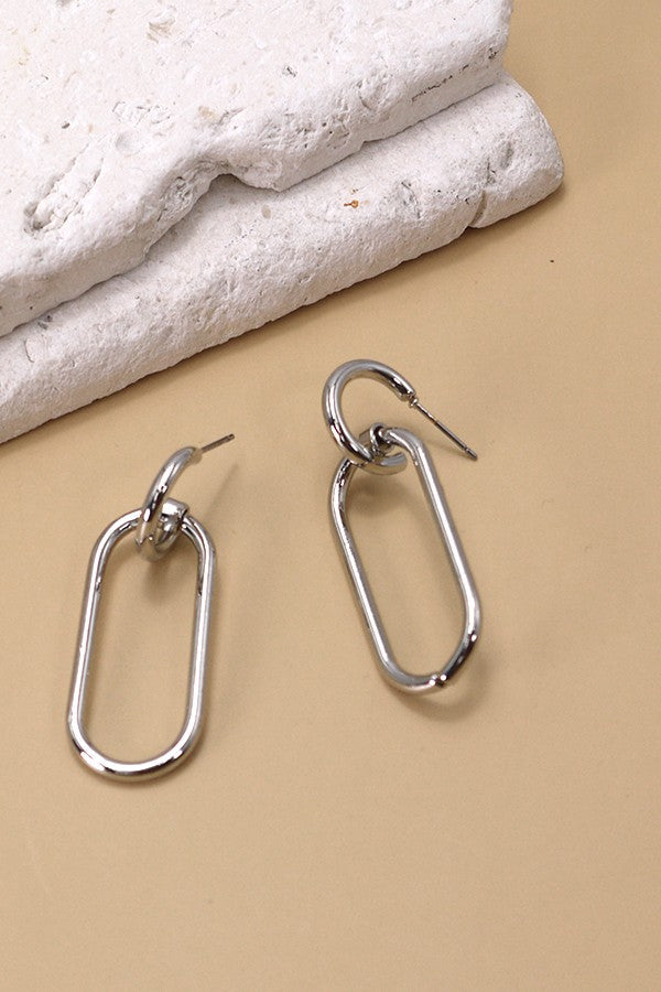 LINK HOOP EARRINGS | 52E2080119