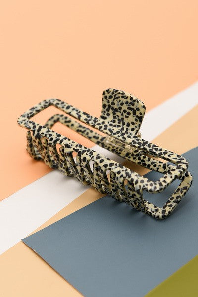 EXTRA LARGE CELLULOSE HAIR CLAW CLIPS | 40H497