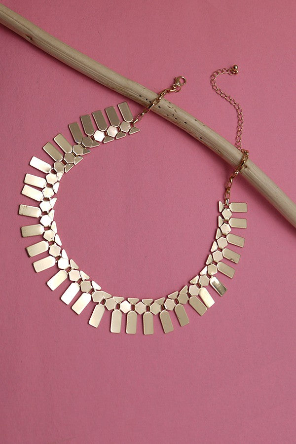 GEOMETRIC FRINGE NECKLACE | 31N22324