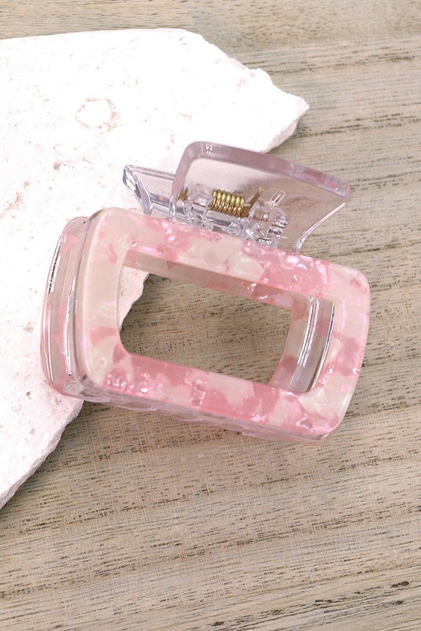 MID SIZE RECTANGLE HAIR CLAW CLIP | 40H652