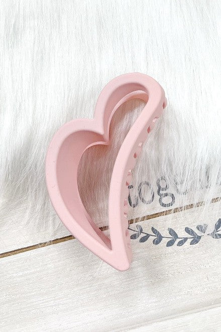HEART HAIR CLAW CLIPS | 40H523