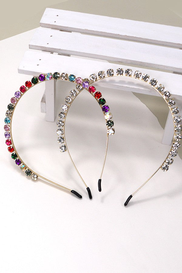 CRYSTAL RHINESTONE HEADBAND HEADBAND | 40HB115