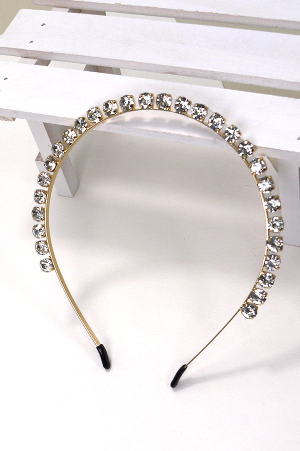 CRYSTAL RHINESTONE HEADBAND HEADBAND | 40HB115