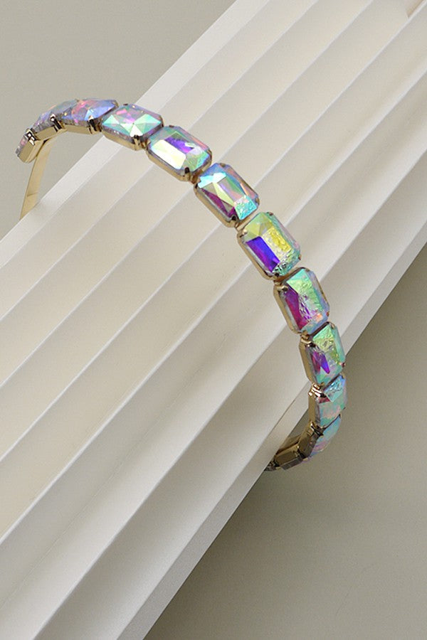 BAROQUE GLASS BEAD JEWELLED EMBELLISHED HEADBAND | 40HB113