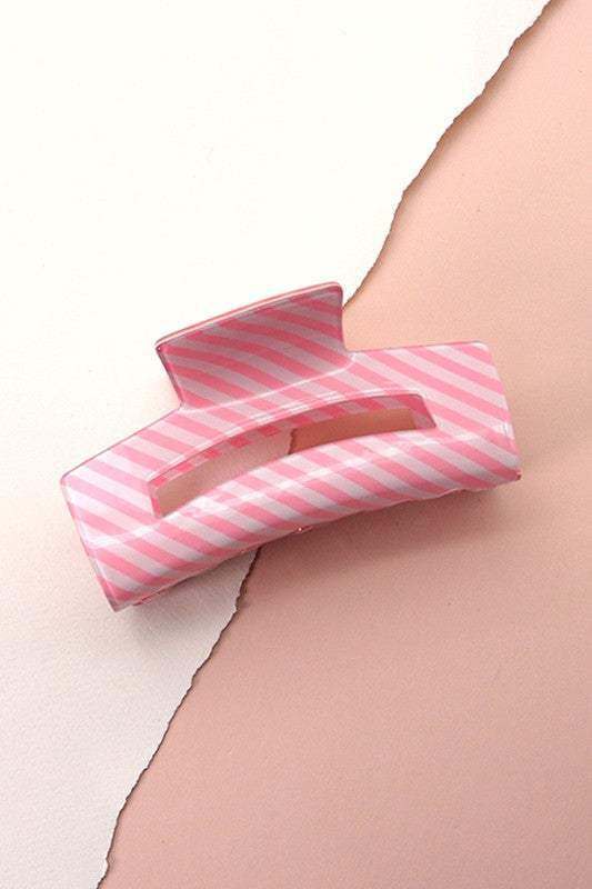 STRIPE HAIR CLAW CLIPS | 40H564