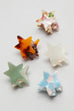 MINI STAR CELLULOSE HAIR CLAW CLIP SET OF 5 | 40H580