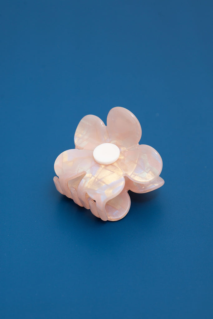 FLOWER CELLULOSE HAIR CLAW CLIPS | 40H585