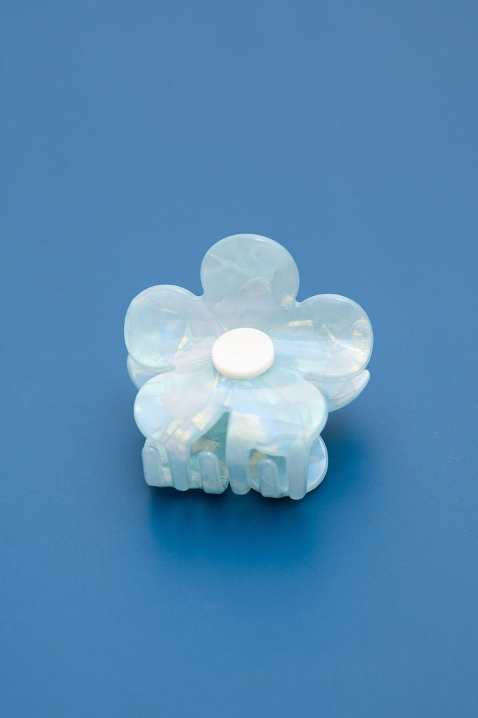 FLOWER CELLULOSE HAIR CLAW CLIPS | 40H585