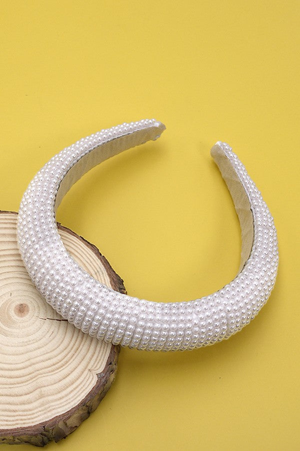 QUALITY PEARL HEADBAND | 40HB125