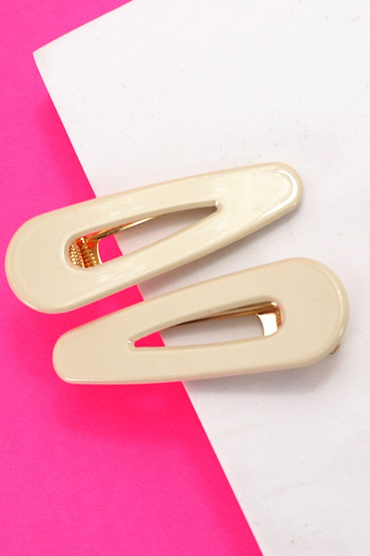 CELLULOSE HAIR PIN CLIPS SET | 40H113