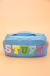 LARGE STUFF OPEN FLAT MAKEUP BAG TRAVEL POUCH | 40P505