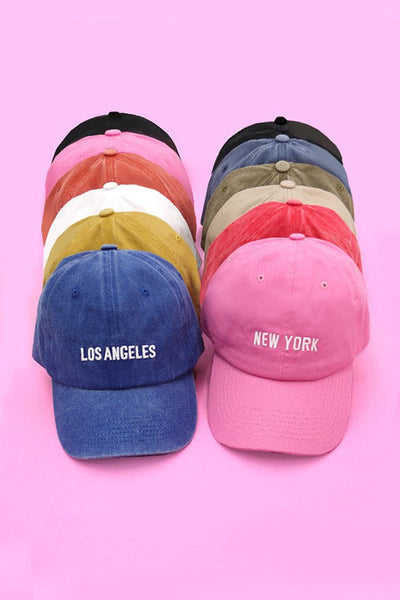 LOS ANGELES NEW YORK BASEBALL CAP HAT | 90HW101 – JOSSLYN