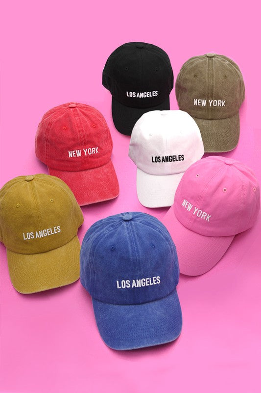 LOS ANGELES NEW YORK BASEBALL CAP HAT | 90HW101