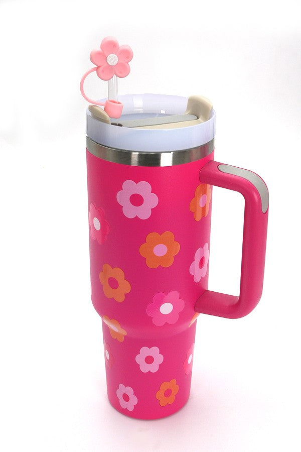 40oz SILICONE TUMBLER STYLE STRAW COVER CAP | 40BT1921