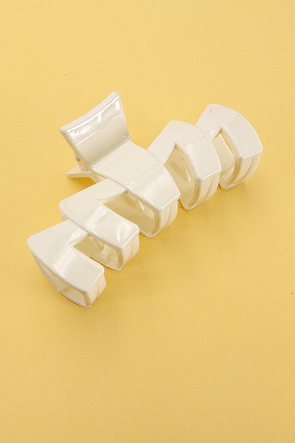 PREMIUM ZIGZAG HAIR CLAW CLIPS | 40H670