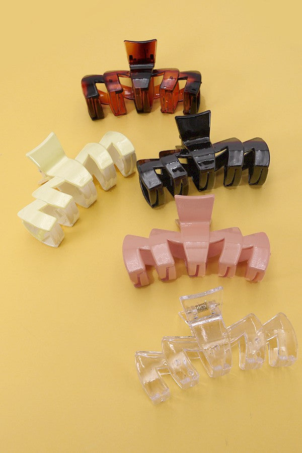PREMIUM ZIGZAG HAIR CLAW CLIPS | 40H670