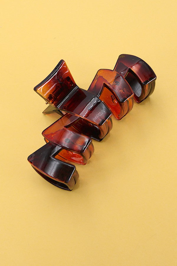 PREMIUM ZIGZAG HAIR CLAW CLIPS | 40H670