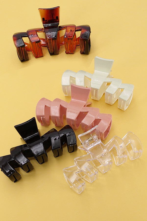 PREMIUM ZIGZAG HAIR CLAW CLIPS | 40H670