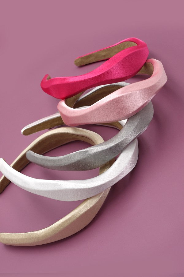 STYLISH SATIN SPONGE HAIR BAND | 40HB136