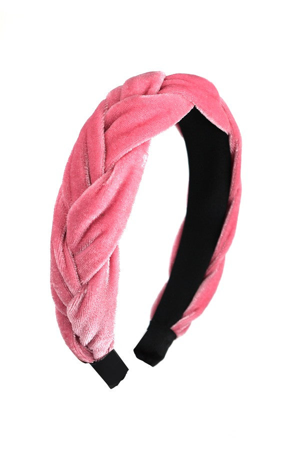 CLASSIC BRAIDED VELVET HEADBAND | 40HB139