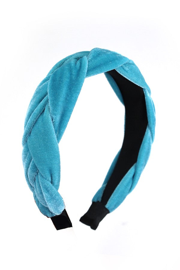 CLASSIC BRAIDED VELVET HEADBAND | 40HB139