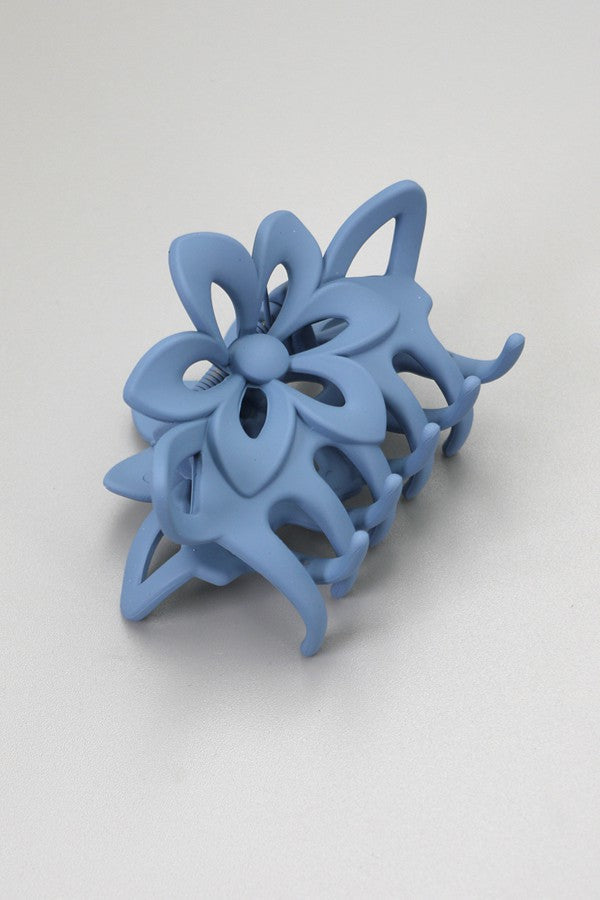 FLOWER MATTE HAIR CLAW CLIPS | 40H695