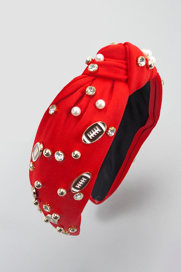 FOOTBALL GAME DAY RHINESTONE HEAD BAND | 40HB143