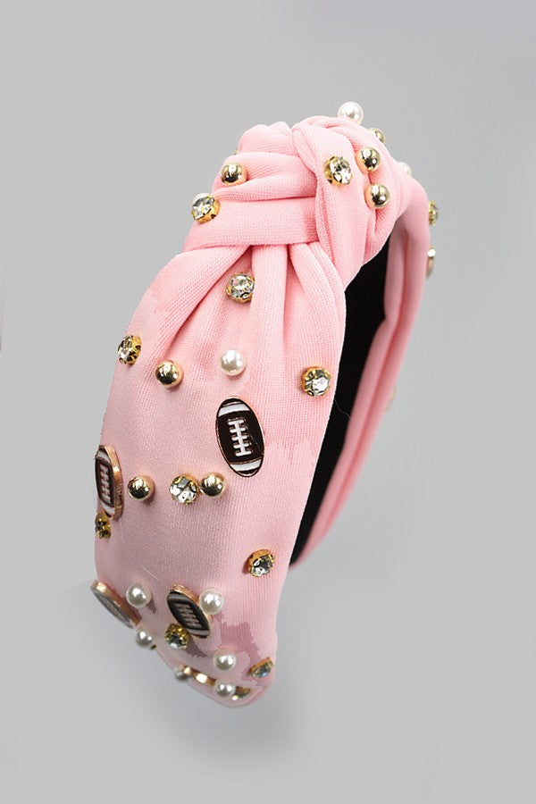 FOOTBALL GAME DAY RHINESTONE HEAD BAND | 40HB143