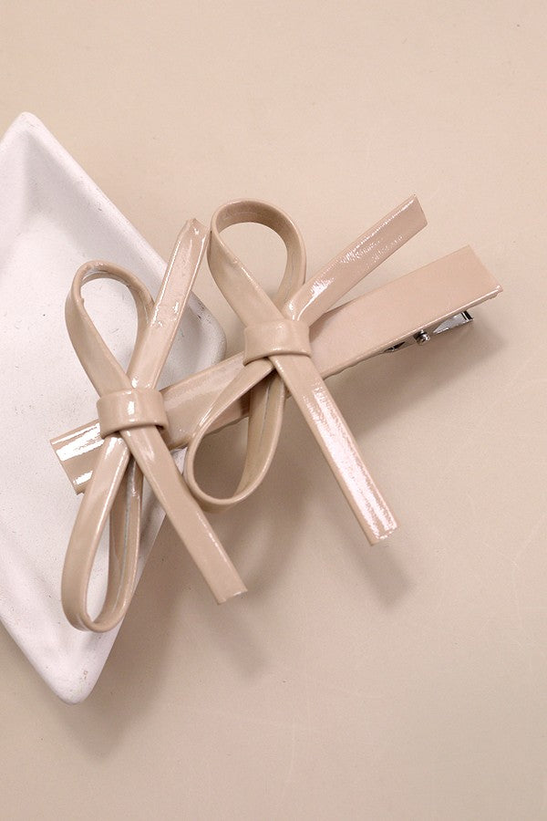 DOUBLE BOW HAIR PIN | 40H730