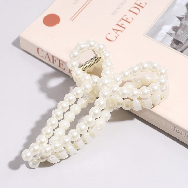 PEARL HAIR CLAW CLIPS | 40H736