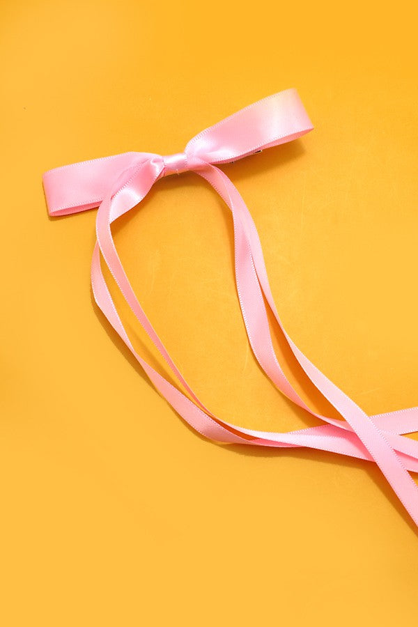 LONG BOW HAIR CLIP | 40H737
