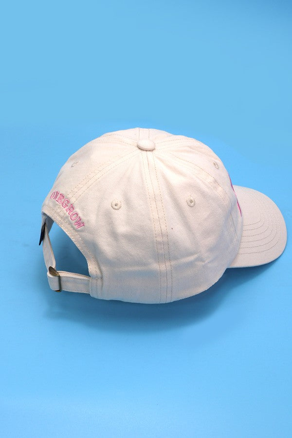 BOW RIBBON BASEBALL HAT CAP | 40HW720