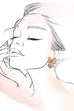 RHINESTONE BOW EARRINGS | 80E3244