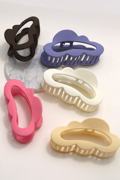 JUMBO MATTE CLOUD OPEN HAIR CLAW CLIPS | 40H786 – JOSSLYN COMPANY