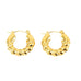 WATERPROOF STAINLESS STEEL TARNISH FREE HOOPS | 40E306