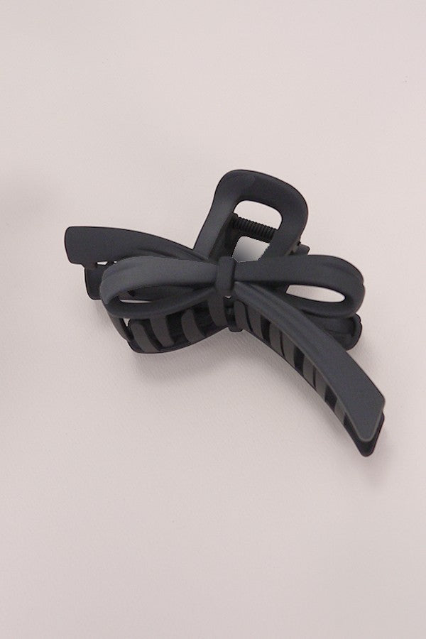 LARGE JUMBO BOW RIBBON HAIR CLAW CLIPS 40H819